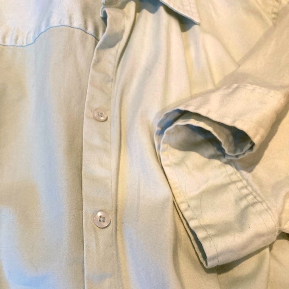 Pastel green button up - Picture 7 of 7